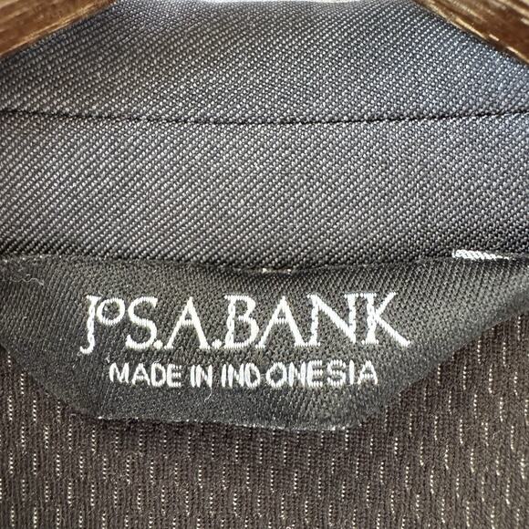 Jos A Bank Men’s 42 X Long Travelers Tech Blazer Gray Wool Stretch Slim Fit EUC - Picture 3 of 9